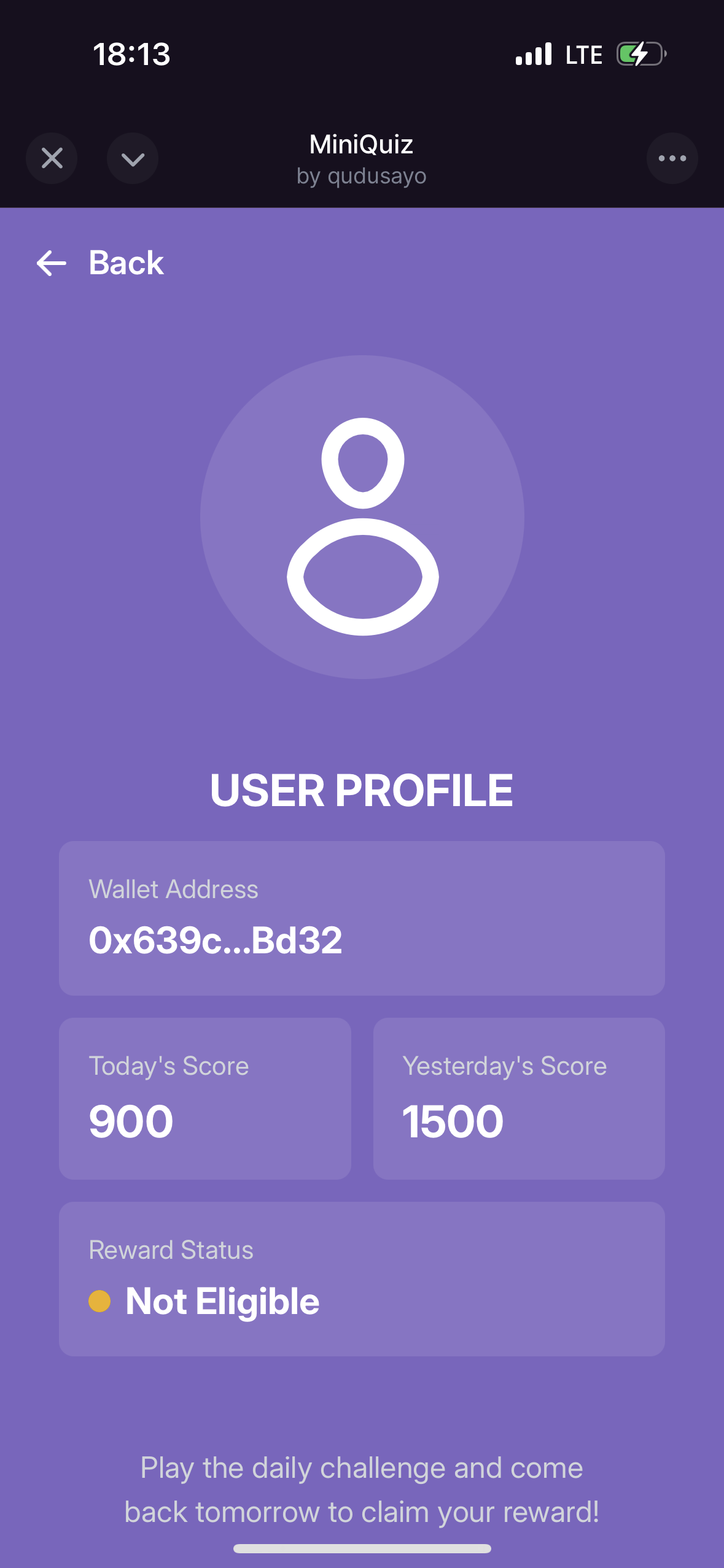 MiniQuiz - Farcaster Mini Apps screenshot